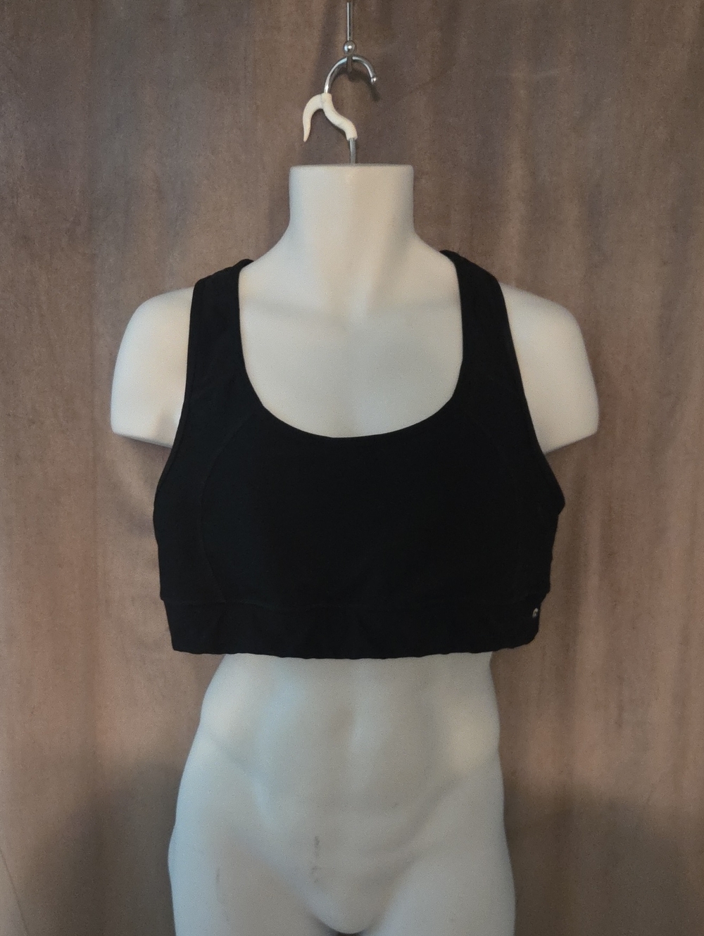 Nola 2x Black Racerback Sports Bra